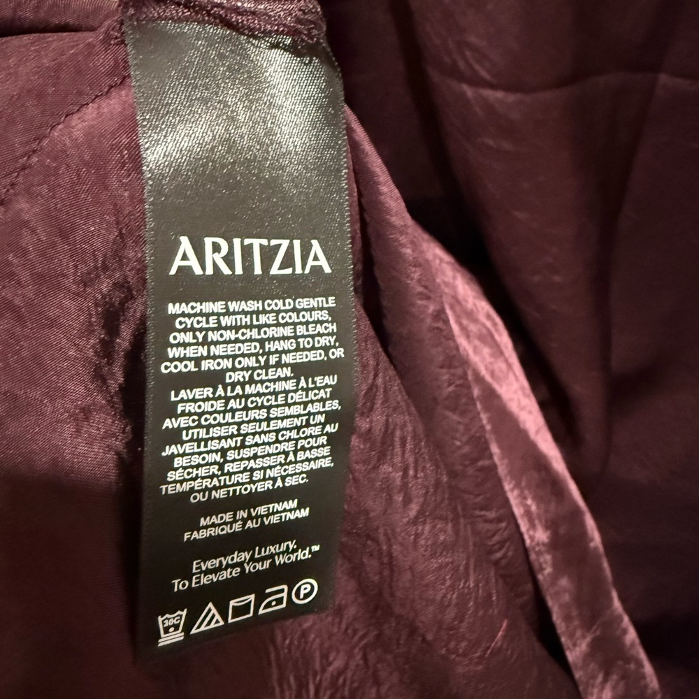 Babaton Satin Maxi Skirt in Cardamon Size 8 - Picture 4 of 7